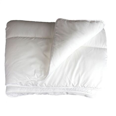 Douceur D'Intérieur – Couette 140x200 chaude en polyester – 300 g/m² de garnissage – Lavable à 30°C – Toucher doux et moelleux pour un confort optimal