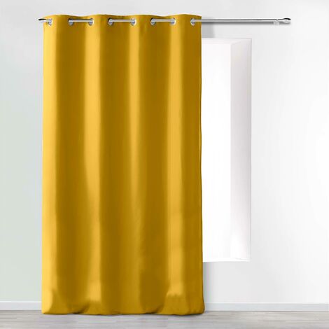 RHAFAYRE Set di 2 Tende Trasparenti, Decorazione per Tende con Occhielli,  132×213 CM, Colore