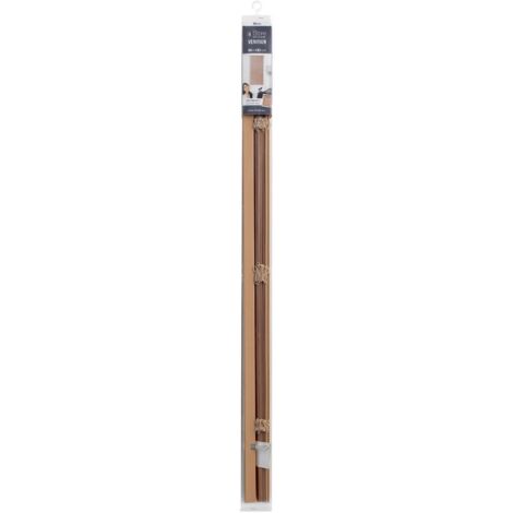 Douceur d'Intérieur Tenda Veneziana Lamelle, Rame, 90 x 130 cm