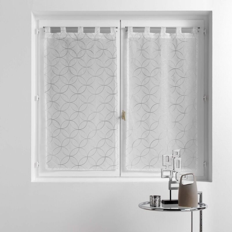 Douceur D'Int rieur Tenda, Poliestere, Grigio, 2 X 60 X 160 Cm