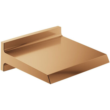 Douche à débordement, projection 180 mm, bronze brossé KEUCO