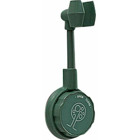 Douche à main, flexible salle de bain 360 degrés support de douche support mural (1PCS, vert)