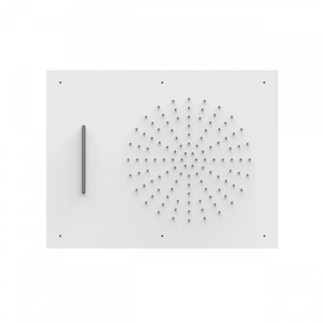 Douche acier inoxydable de tête anticalcaire 2 types de jet (Pluie/Cascade). 500 - TRES 29997001BM