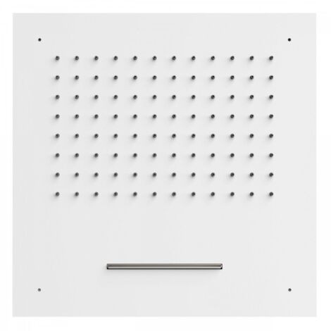 Douche acier inoxydable de tête anticalcaire 2 types de jet (Pluie/Cascade). - TRES 29995501BM