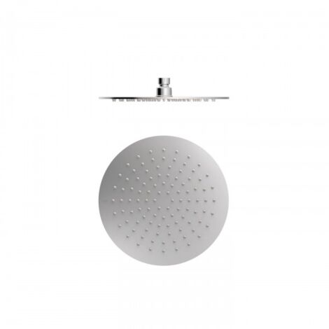 Douche acier inoxydable de tête anticalcaire à rotule. Ø 250 mm Chromé - TRES 134315009