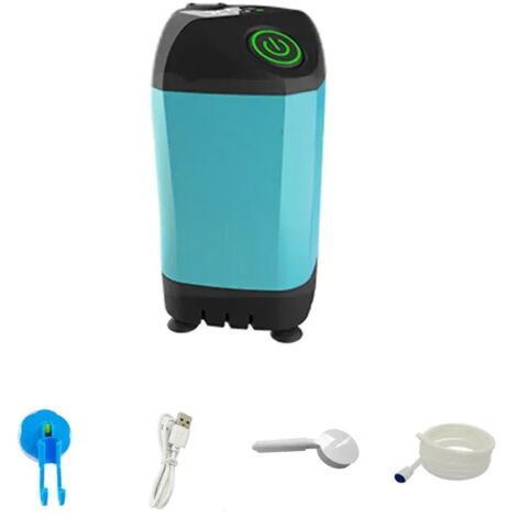 Douche de camping basique, étanche IPX7, avec affichage numérique et pompe de douche électrique portable pour la randonnée, les voyages, la plage et l'arrosage des animaux domestiques.