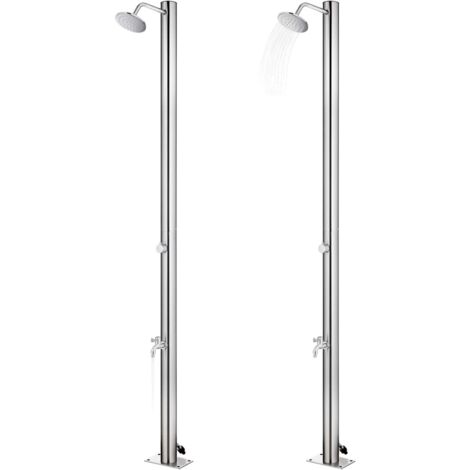 Douche de jardin 215 cm Acier inoxydable CFW25052