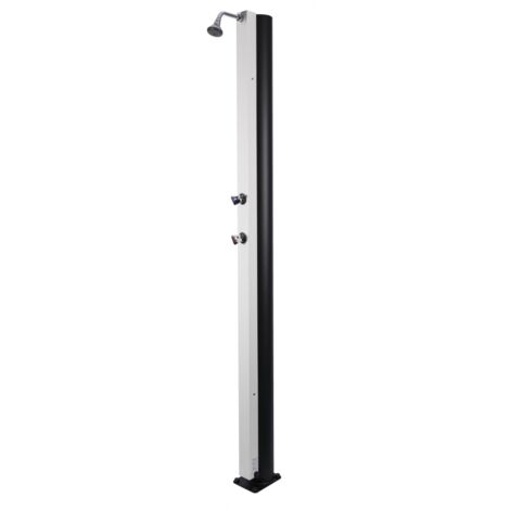 Douche de piscine solaire, douche extérieure 30L-Blanc-Blanc-15 --