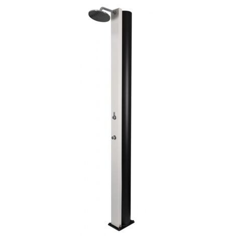 Douche de piscine solaire PULSATE 40L-Blanc-Blanc-17.5 --