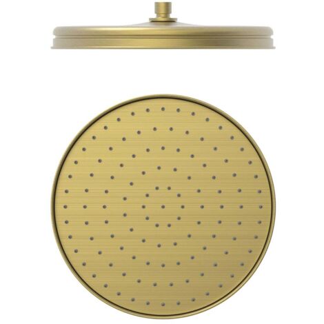 Douche de tête anticalcaire diam.310mm Laiton Vieilli Mat - TRES 29933703LM