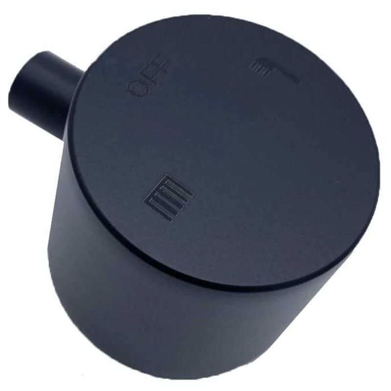 Sined - Douche De Tête Avec Thermomètre Lcd Deviatore Inox Nero