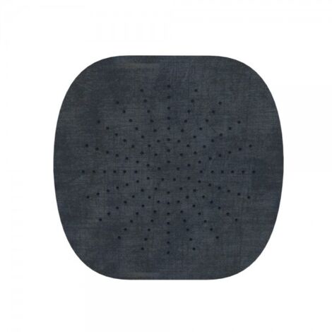 Douche De Tête Extra-Plate Sandwich Chromé Noir Brossé - PD95675 CRISTINA ONDYNA