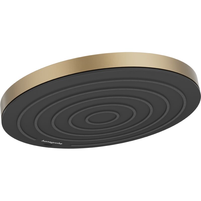 Hansgrohe - Pulsify s - Douche de tête 260, 1 jet, bronze brossé 24140140