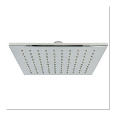Douche de tête Quad 200 x 200 mm laiton chromé,avec articulation à rotule