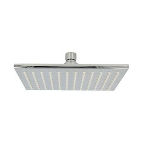 Douche de tête Recta 220 x 145 mm laiton chromé,avec articulation à rotule