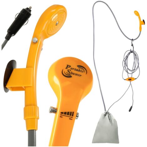 Douche de voyage douche portable lave-vaisselle de camping.