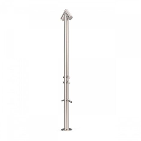 Douche double pour la piscine Inox - TRES 13499502