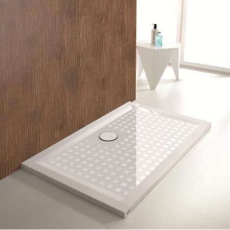 Douche en pierre composite MUNA avec AR 1200x1000x30mm