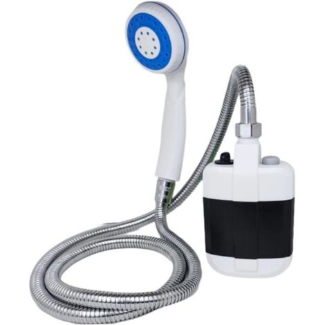 Douche portable - A358 - Électrique rechargeable USB - Idéale pour camping - Léger et facile à transporter