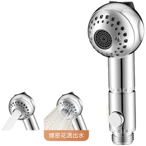 Douche portable argente Ag pour le bain des animaux de compagnie