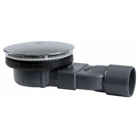 Douche Slim diamètre de piège 90 ultra plat avec coupe-connexion DN 50