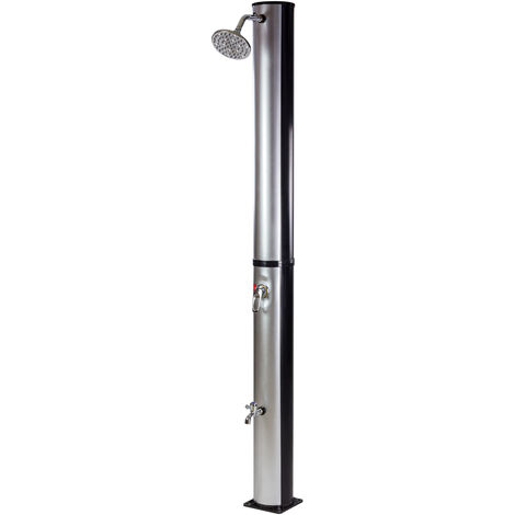 Douche solaire basic 35 litres 'Argent'