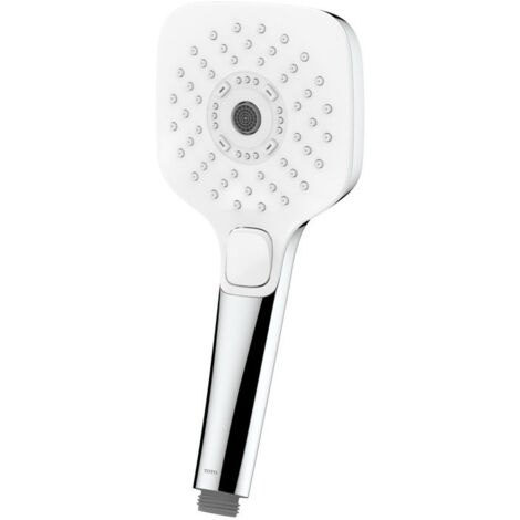 Douchette 110 mm, angulaire, 3 modes de jet blanc / chrome TOTO