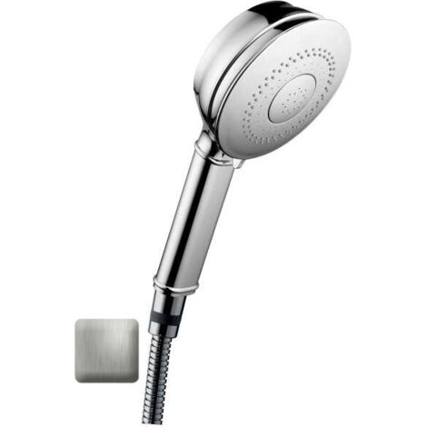 Douchette 3 jets basse pression Classic nickel satiné - Bossini B00192094