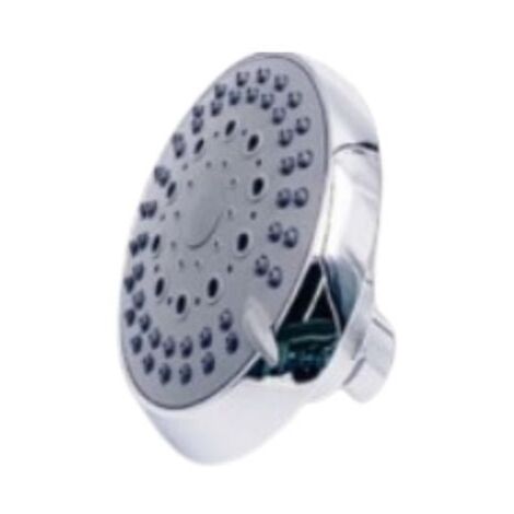 Douchette 5 Jets Anticalcaire - Chrome/Grise - EPA WATERSENSE - Eco 6.8 litres/min CEE - SILAMP