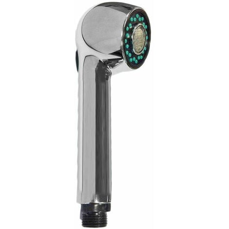 BAGNOCLIC Douchette à deux jets pour mitigeur extractible, avec bouton, anticalcaire