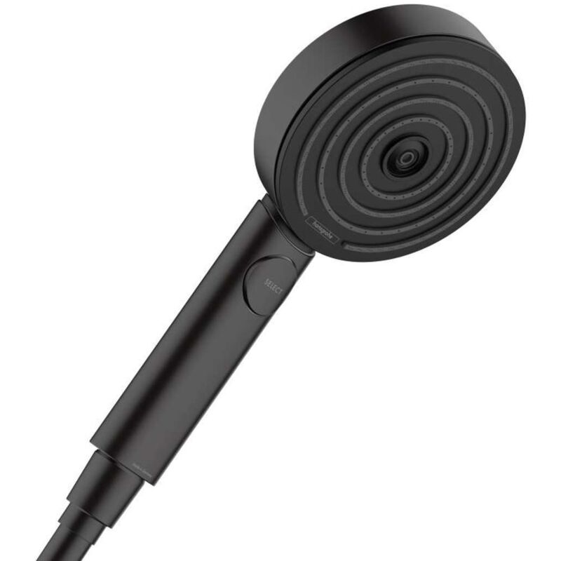 Pulsify Select - Doccetta Relaxation 105, 3 Getti, Ecosmart, Nero Opaco 24111670 - Hansgrohe