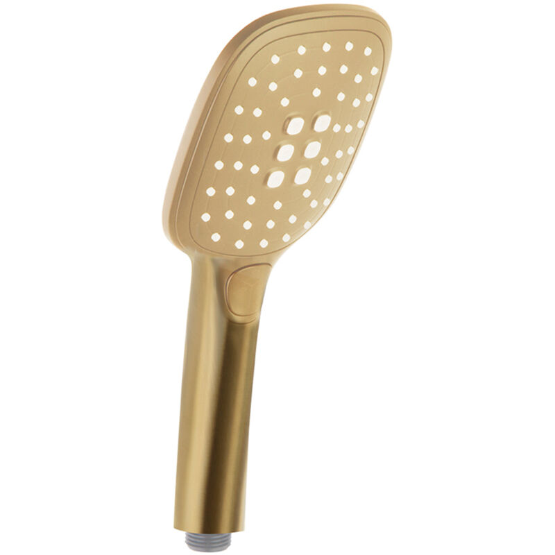 Douchette à main 3 jets, Or brossé en abs - 4914Q3OC