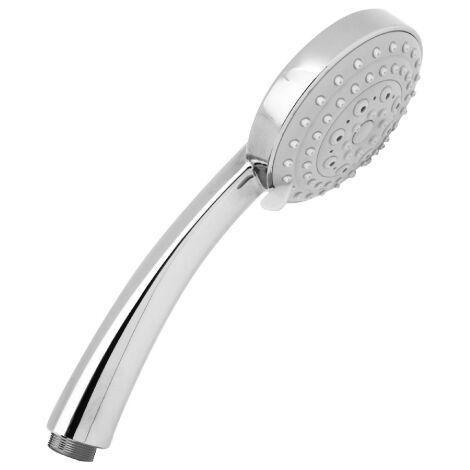 Douchette a' main 5 jets Mod.13022 finition chrome'e pour baignoire-douche   100 mm avec syste'me anticalcaire