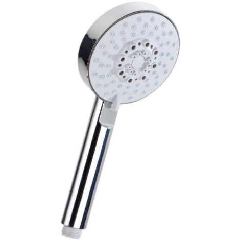 Douchette a' main 5 jets Mode'le 13036 finition chrome'e pour baignoire-douche   100 mm avec syste'me anticalcaire