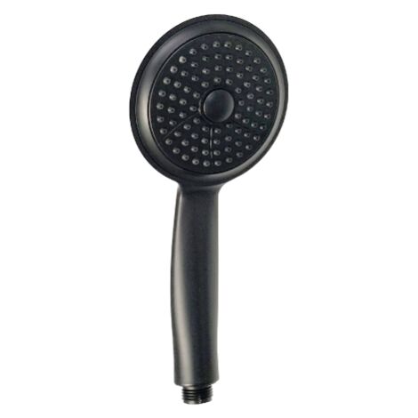 Douchette a' main anticalcaire a' jet unique S-337 accessoires de pie'ces de rechange de douche noir mat