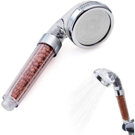 Douchette à main avec filtre ionique pour économiser l'eau et trois jets. - AquaForge