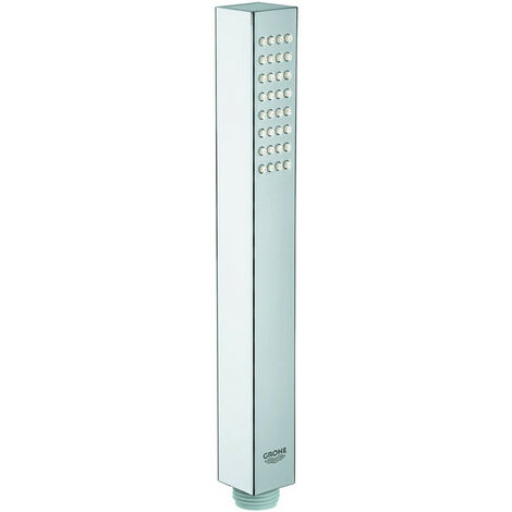 Douchette à main EUPHORIA CUBE + STICK Jet normal 9.5 l/m chr