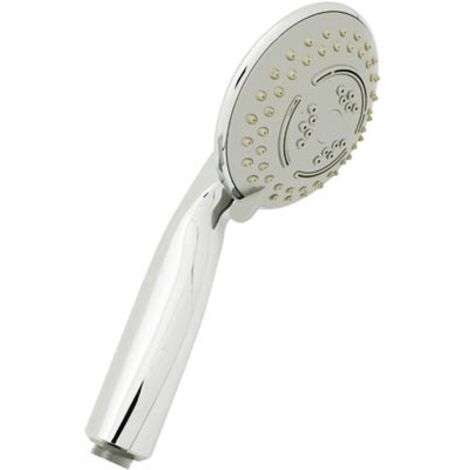Douchette a' main fonction 3 jets Mod.13024 anticalcaire pour baignoire-douche   100 mm chrome'e