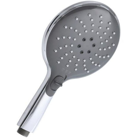 Douchette ABS anticalcaire ronde 3 jets Ø150 mm chromée - Somatherm