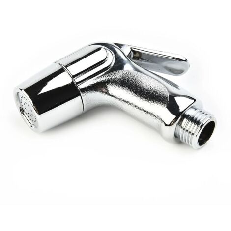 Douchette bidet en acier inoxydable, pistolet de douche portable pour salle de bain et toilettes, pommeau de douche de nettoyage économique en eau (1 pièce)