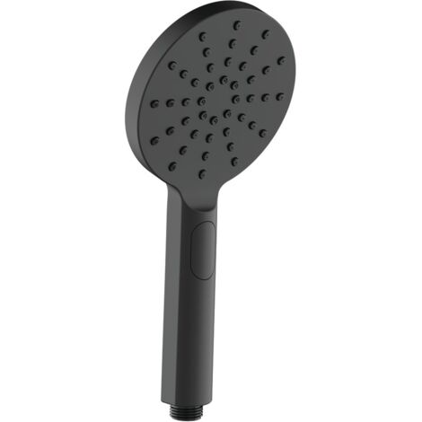 Douchette Black New Anco 3 jets - Anconetti - Noir mat Ø120mm