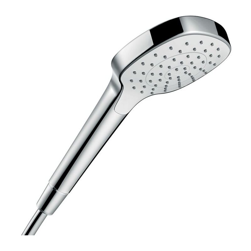 Hansgrohe - Croma Select e 1jet douchette à main 26814400 blanc chromé , pomme de douche, Ø110mm