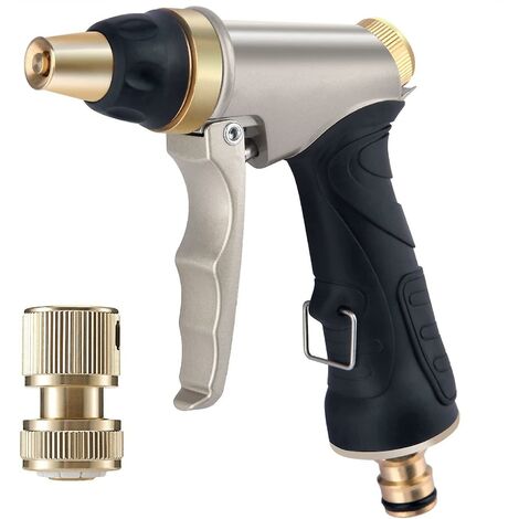 Douchette de jardin, Pistolet pulvérisateur de jardin, Pulvérisateur de buse de tuyau d'arrosage, Main de jardin