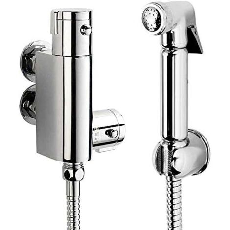 Douchette de Lavabo pour Bidet, Robinetterie WC, Embout Pulvérisation Avec Tuyau Serviette Bébé, Linge Féminin -