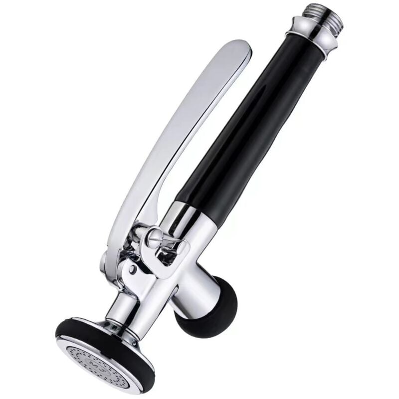 Csparkv - Douchette de prélavage de cuisine tout en laiton , avec levier