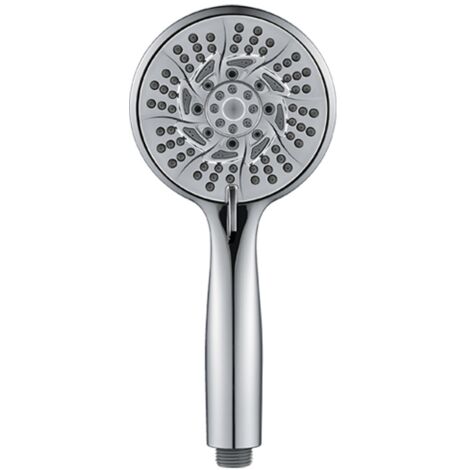 Douchette de salle de bain à 10 fonctions, pommeau de douche moyen (G1/2")