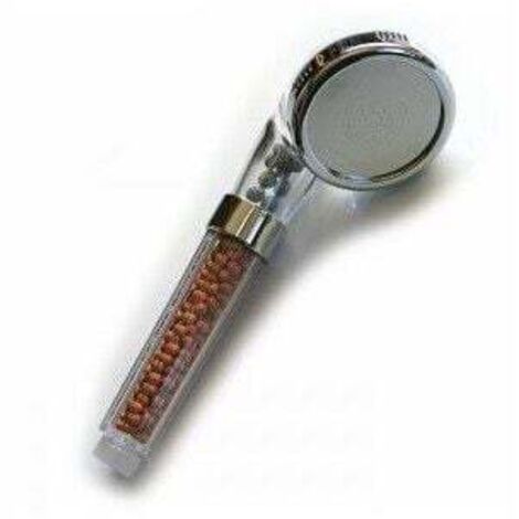 Douchette, Douche A Main Pistolet Haute Pression Pomme De Douche Douche A Main 3 Voies avec Billes Minerales Ion pour Peau Seche Et Cheveux par