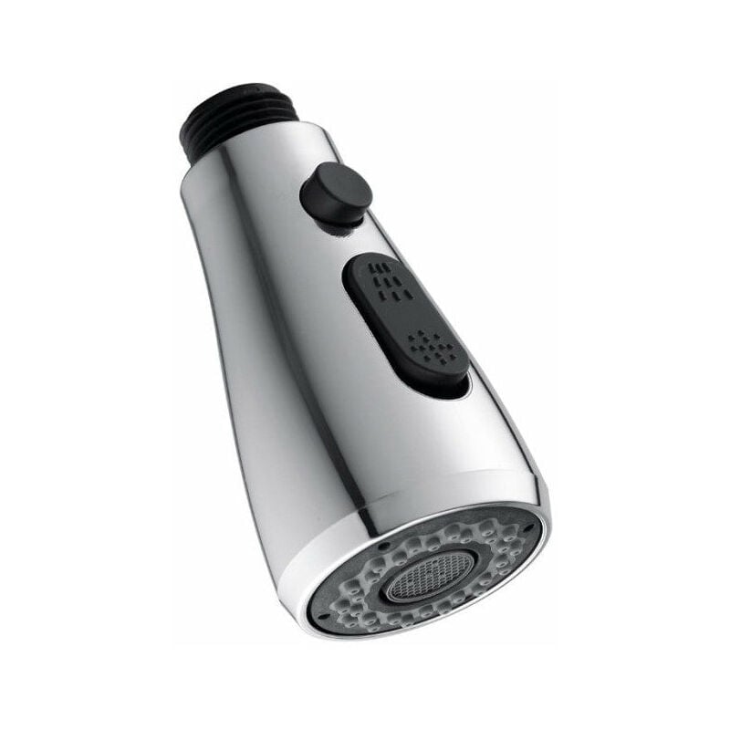 Douchette évier Tête de douche 2 Types de Jet Chromé