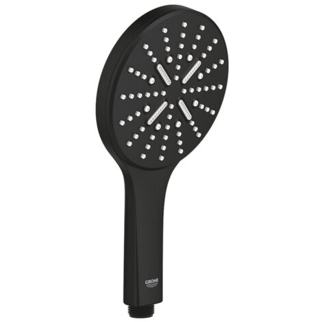 Douchette Grohe Rainshower Smartactive 130 3 jets Ø 130mm phantom noir