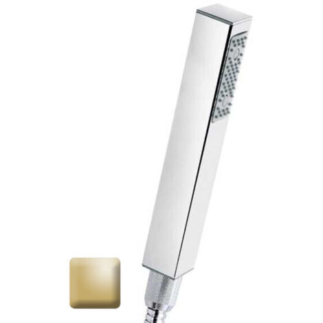 Douchette laiton jet de pluie CUBE or - Bossini B00255021